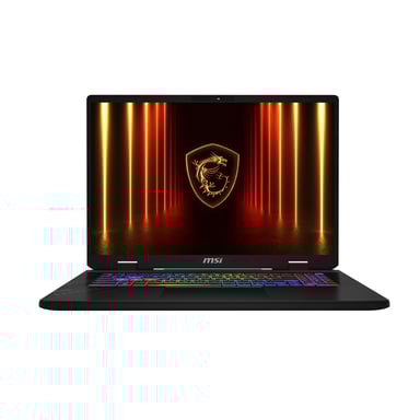 MSI Crosshair A17 HX D8WGKG-006FR AMD Ryzen™ 9 8940HX Ordinateur portable 43,2 cm (17'') Quad HD+ 16 Go DDR5-SDRAM 1 To SSD NVIDIA GeForce RTX 5070 Wi-Fi 6E (802.11ax) Windows 11 Home Français Noir