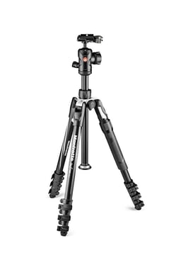 Manfrotto Befree 2N1 tripode Digitales / cámaras de película 3 pata(s) Negro, Plata