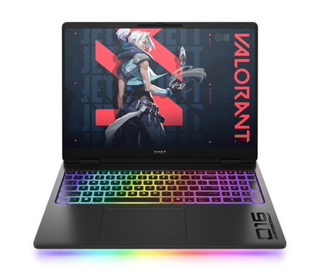 HP OMEN MAX Gaming Laptop 16-ak0000nf Copilot+ PC AMD Ryzen AI 9 375 40,6 cm (16'') WQXGA 32 GB DDR5-SDRAM NVIDIA GeForce RTX 5080 Wi-Fi 7 (802.11be) Windows 11 Home Negro