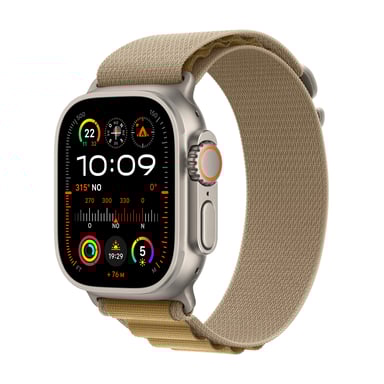 Apple Watch Ultra 2 OLED 49 mm Digitale 410 x 502 pixel Touchscreen 4G Titanio Wifi GPS (satellite)