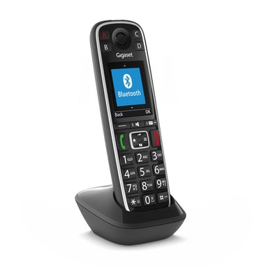 Gigaset E720HX Teléfono DECT/analógico Negro