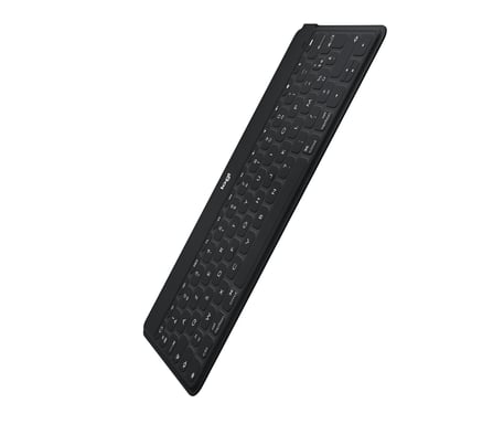 Logitech 920-006705 clavier pour tablette AZERTY Français Bluetooth Noir, Blanc