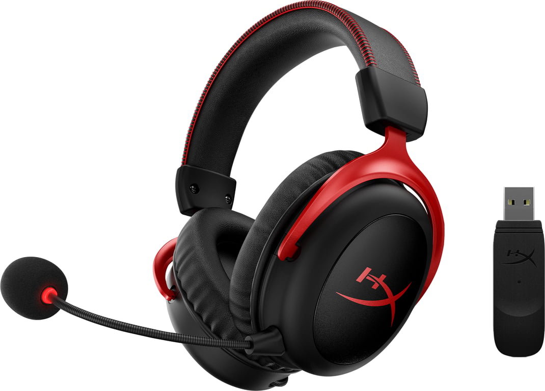 HyperX Casque sans fil Cloud II - Jeux (noir rouge) - Neuf