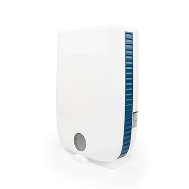 Deumidificatore Meaco DD8L, per interni, a basso consumo, 12L/giorno, sistema intelligente, compatto, silenzioso, controllo grafico, tecnologia avanzata.