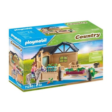 PLAYMOBIL - 71240 - Country - Caja de extensión con caballo