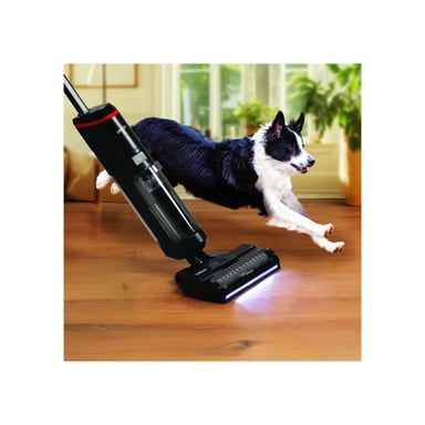 Aspirateur balai laveur vapeur sans fil - POLTI - RollySteam WD40C - 14000 Pa - 35 min - 0,6 L - Noir