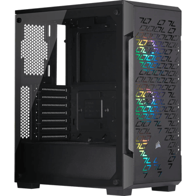 Corsair iCue 220T TG RGB Airflow Negro - ATX