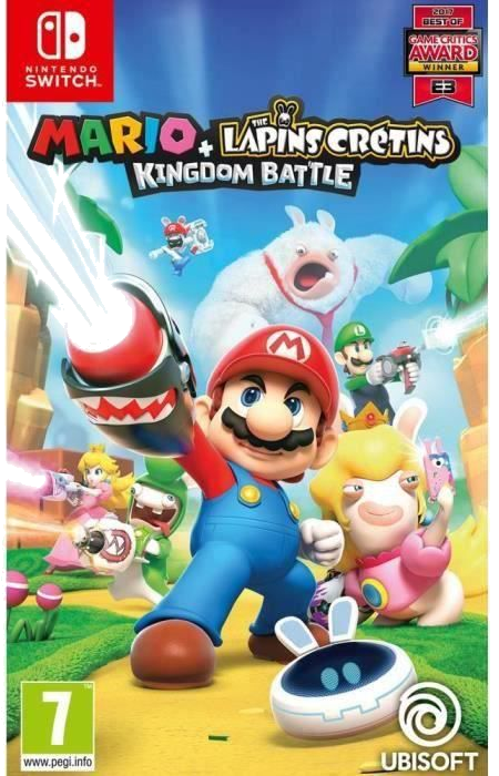 Mario + The Lapins Crétins Kingdom Battle Jeu Switch