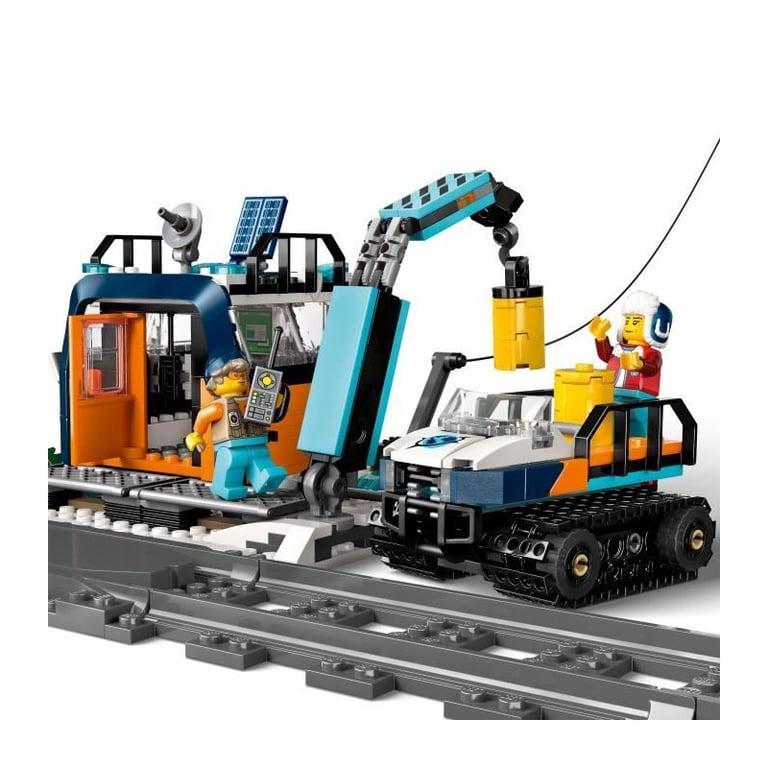LEGO® City 60470 Le train express des explorateurs en Arctique - vue 5