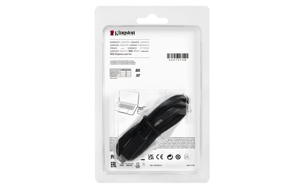 Kingston Technology Lector de tarjetas SDHC/SDXC UHS-II de doble ranura para flujo de trabajo USB 3.2 Gen 1