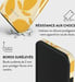 Burga Funda para iPhone 13 MagSafe Tough A prueba de golpes Modelo Lemon Tart Amarillo