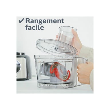 Robot multifonction Bosch MultiTalent 3 Plus MCM3PM386 900 W 2,3 L noir avec 1 L blender et plus de 50 fonctions