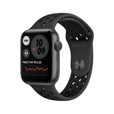 Apple Watch Series 6 Nike OLED 44 mm Numérique 368 x 448 pixels Écran tactile Gris Wifi GPS (satellite)