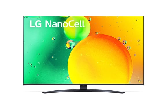 LG 43NANO763QA TV 109,2 cm (43'') 4K Ultra HD Smart TV Wifi Noir