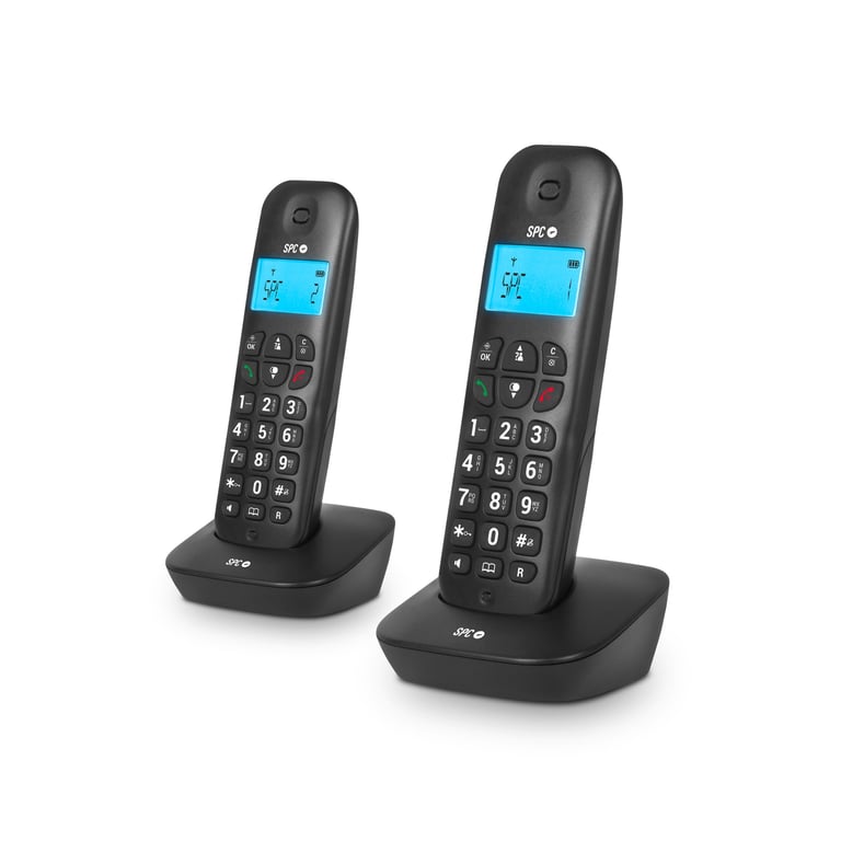 Téléphone Fixe Sans Fil SPC Air Pro Duo – Écran Lumineux, Identificateur d'Appel, Mains Libres - vue 5