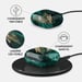 Burga Funda rígida para Apple AirPods 3 (2021) - Emerald Pool