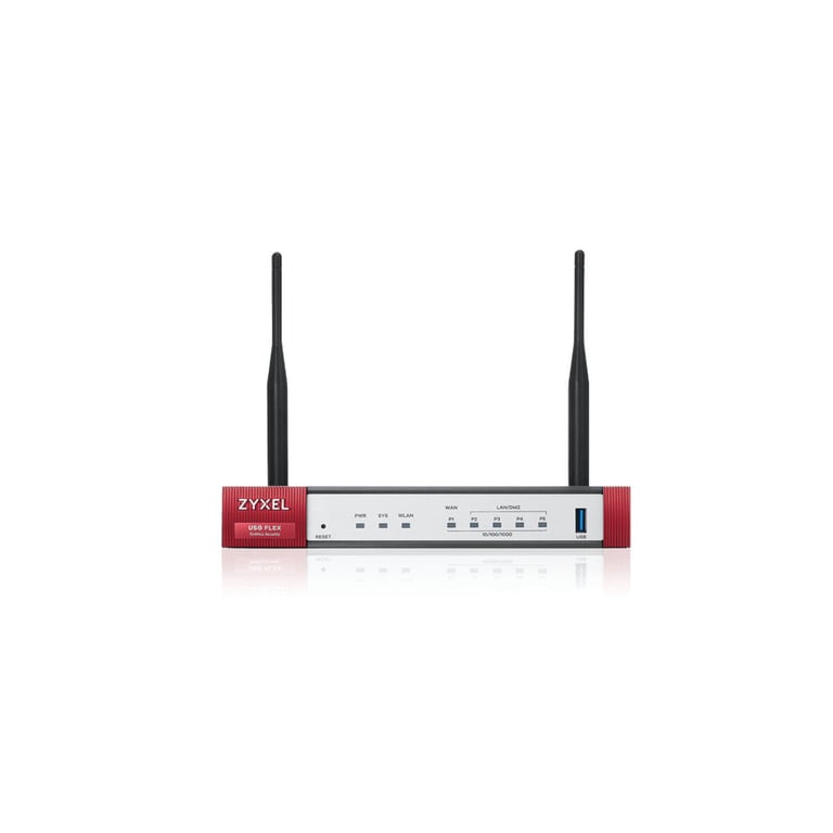 Zyxel USGFLEX100AX ZyWALL Pare feu de Cybersécurité | Matériel Uniquement | VPN | Wifi 6 | Business Class | Jusqu'à 40 Utilisateurs | Option Nebula Cloud - vue 3