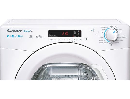 Sèche-Linge Candy CSOE H8A2DE-47 – 8 Kg, Pompe à Chaleur, Classe A++ - vue 3