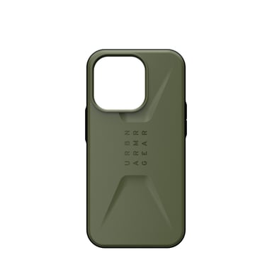 Coque de protection Civilian pour iPhone 14 Pro - Olive