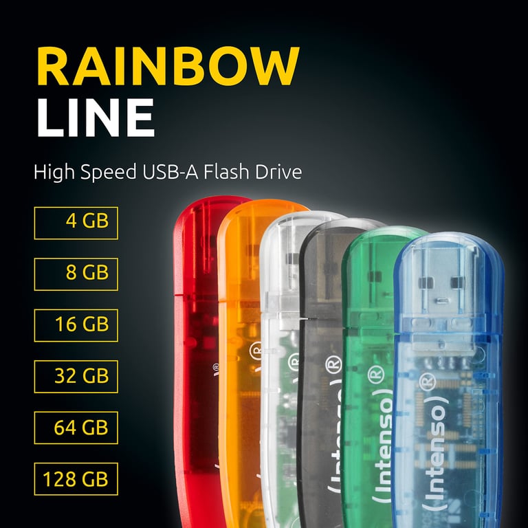 Intenso Rainbow Line lecteur USB flash USB Type A 2.0 Neuf - vue 4