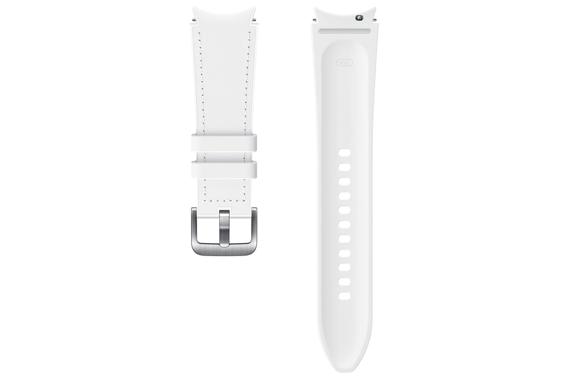 Bracelet Samsung Galaxy Watch 4/5 130mm Hybride en cuir - vue 3
