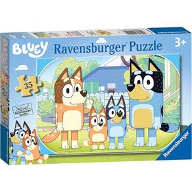 Ravensburger Bluey Puzzle 35 pièces pour Enfants à partir de – Jouets éducatifs pour Tout Petits 26 4 x 18 1 x 0 2 cm - vue 2