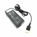 Charger (power supply), 20V, 3.25A for LENOVO IdeaPad U530 Touch, 65W, plug 11 x 4 mm rectangular