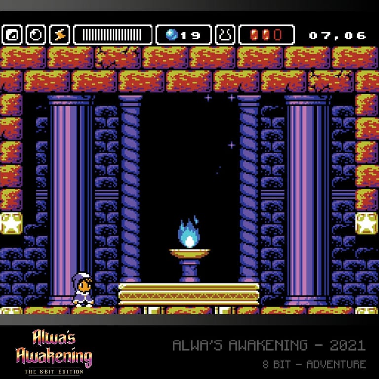 Jeu vidéo Blaze Alwa' Awakening & Cathedral Cartouche n° 27 Console Rétrogaming PEGI 7 - vue 3