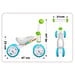 [La mia prima draisienne] BABY WALKER Draisienne, Bianco