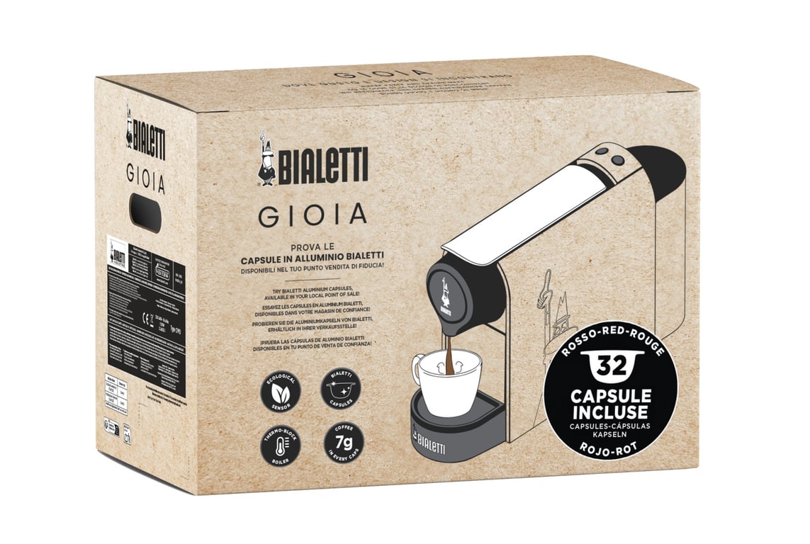 Bialetti Gioia Entièrement automatique Cafetière à dosette 0 5 Neuf - vue 9