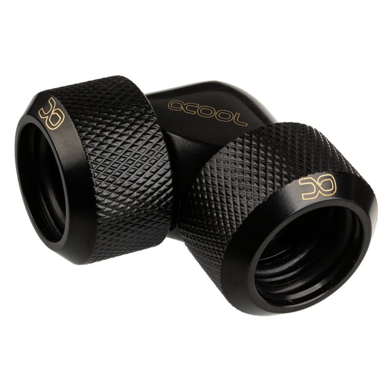 Alphacool Adaptateur de glaçon 90 degrés AD 16 mm à AD 16 mm hardtube Neuf - vue 2