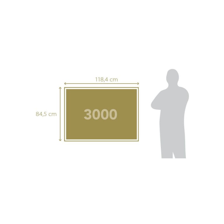 Puzzle 3000 pièces : La dame de fer en Clementoni Puzzles - vue 8