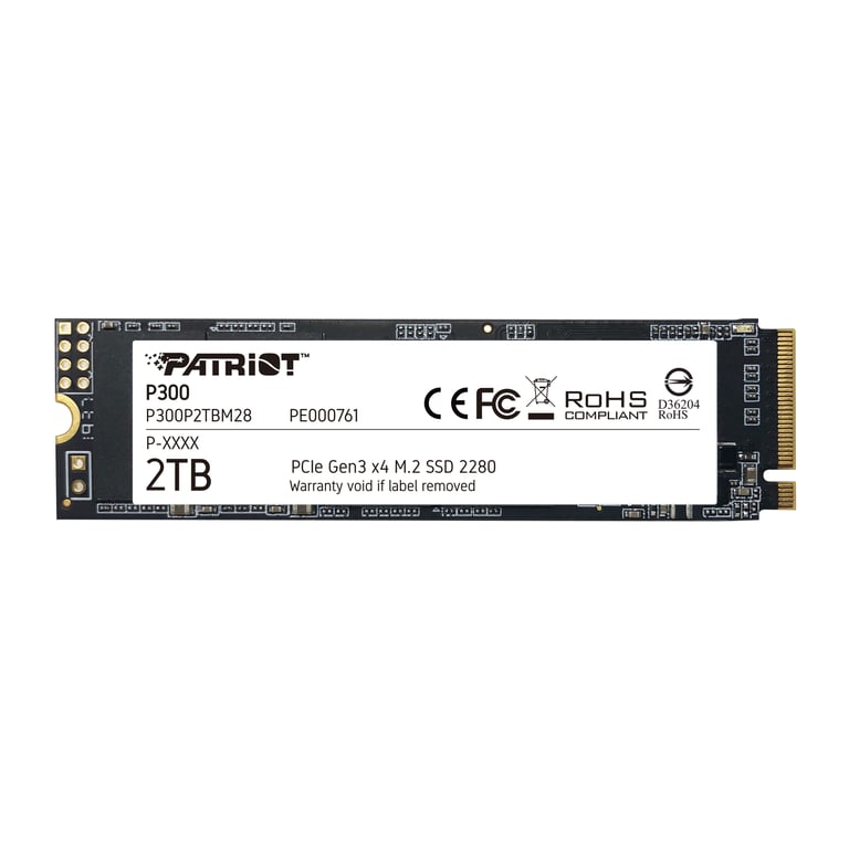 Patriot Memory P300P256GM28 disque SSD .2 PCI Express NVMe Neuf - vue 8