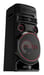 LG RNC7 Altavoz para fiestas Negro 500 W