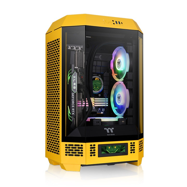 Thermaltake 300 Bumblebee Micro Tower Jaune Neuf