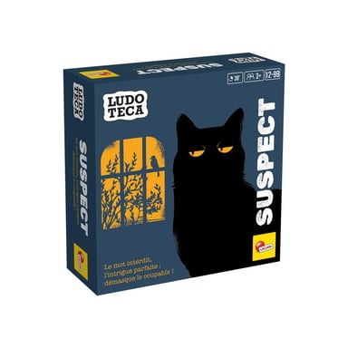 Jeu de société Lisciani Giochi Suspect Bluff et stratégie 3 à 5 joueurs 12+ Multicolore