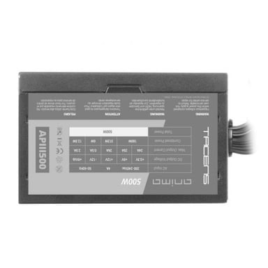 Fuente de alimentación Anima ATX APIII - 500W (Negro)