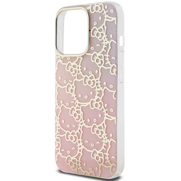 Coque de téléphone Hello Kitty iPhone 15 Pro IML Gradient Design original Souple - vue 4