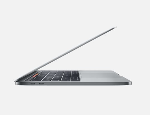 MacBook Pro Core i5 (2016) 13.3', 2.9 GHz 512 Go 8 Go  Iris Graphics 550, Gris sidéral - AZERTY
