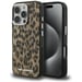 Custodia Karl Lagerfeld IML Leopard MagSafe per iPhone 16 Pro Max, marrone