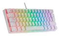 Mars Gaming MK60 teclado USB QWERTY Inglés americano Blanco