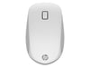 Ratón inalámbrico HP Z5000 Ratón Bluetooth blanco Superficie lisa y brillante Bandas de goma antideslizantes E5C13AA