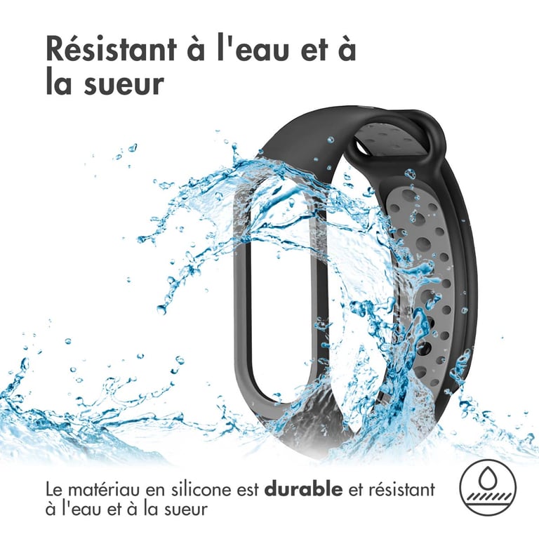 imoshion Bracelet sportif en silicone Xiaomi Mi Band 3 / 4 / Neuf - vue 2