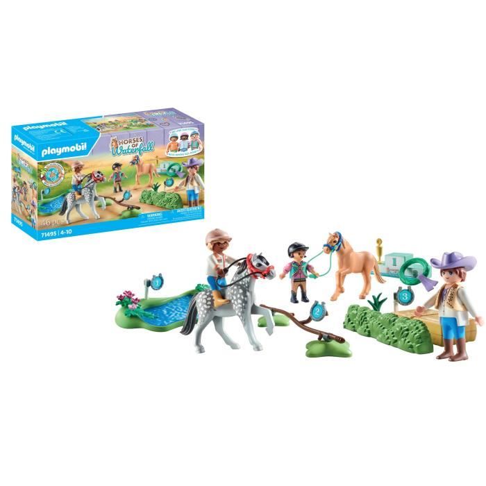 Jeux D'imitation Cavaliers Poneys Et Saut D'obstacles Playmobil La Boite - vue 4