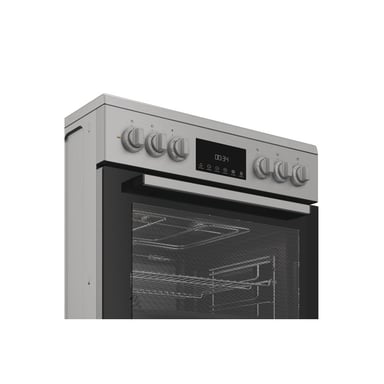 Cuisinière vitrocéramique Indesit I6V5LCX inox