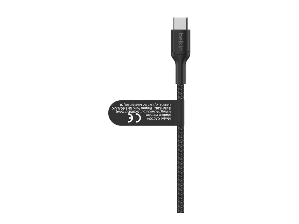 BELKIN BoostCharge Pro Cable Dual USB-C 140W 1,5m Negro - Nuevo