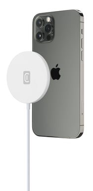 Cellularline Mag - Wireless Charger Base de charge sans fil magnétique pour système MagSafe