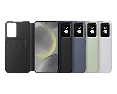 Samsung Smart View Case funda para teléfono móvil 17 cm (6.7'') Funda cartera Verde