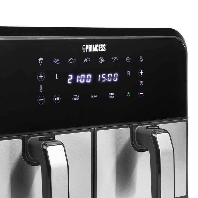 Friteuse Sans Huile PRINCESS 182074 – Double Panier, 2 x 4L, 1600W - vue 4