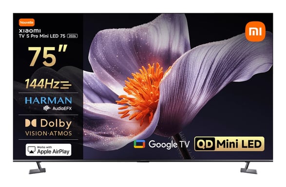 Xiaomi TV S Pro 190,5 cm (75'') 4K Ultra HD Smart TV Wifi Gris 1700 cd/m²